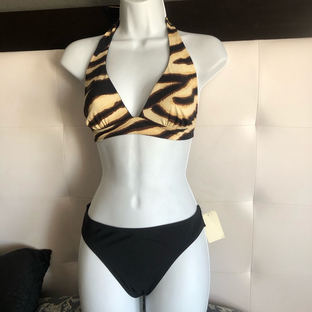 Michael Kors Triangle Top Bikini size 8